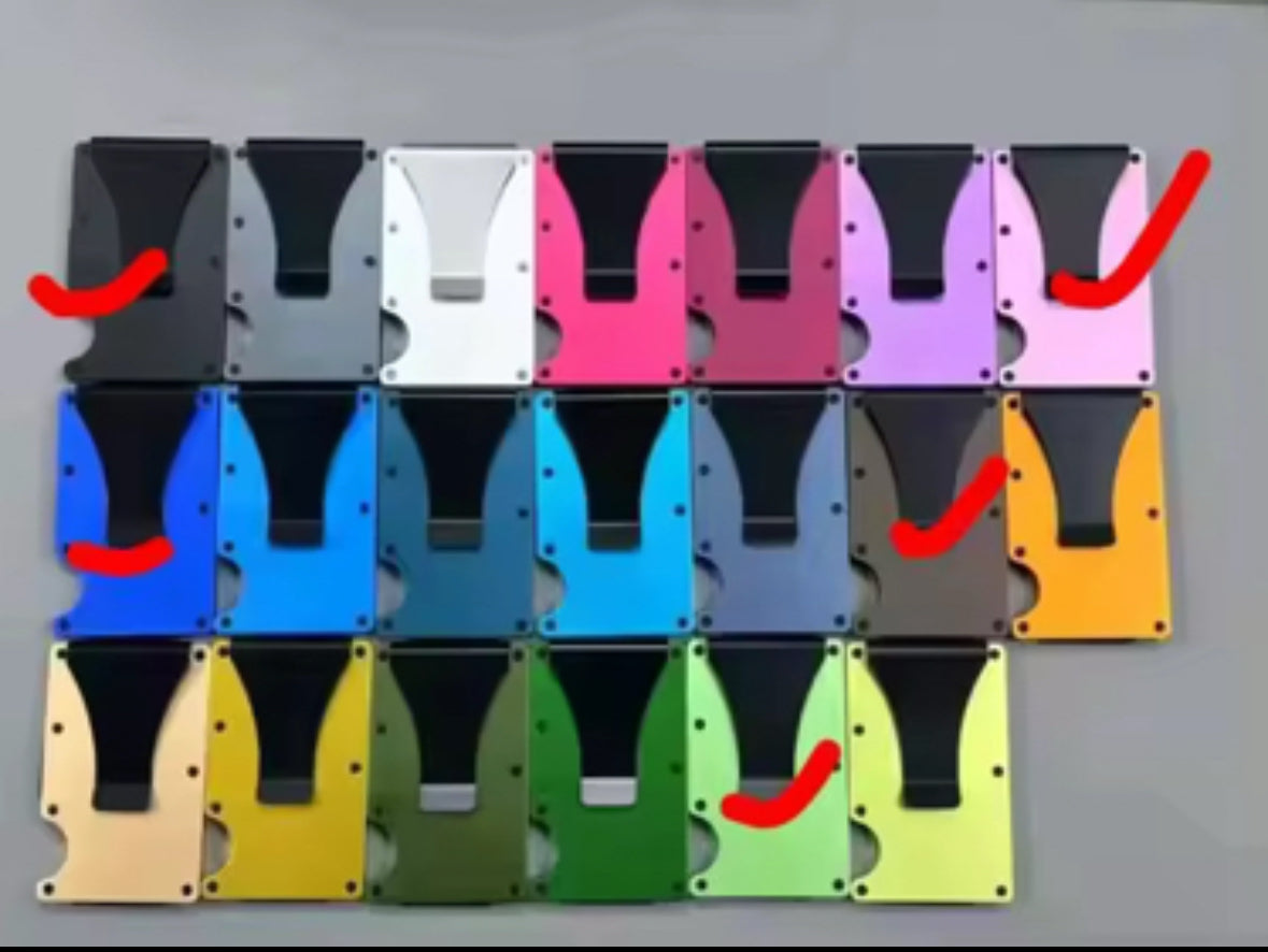 RFID Blocking Credit Card Holder